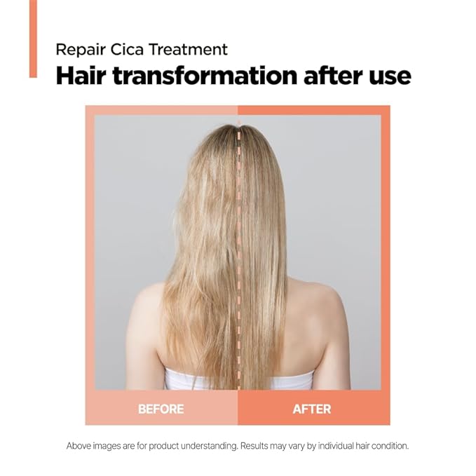AMOS PROFESSIONAL Repair Cica Shampoo 2.0 fl.oz + Hair Mask 1.3 fl.oz + Bonding Hair Oil 0.33 fl.oz Mini Kit l Repairs, Strengthens, & Nourishes for Split Ends & Breakage, Reverse Hair Damage
