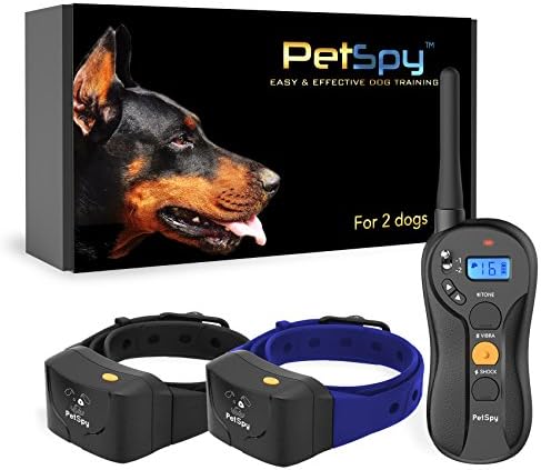 Dog Shock Collar with Remote Control for 2 Dogs 10-140 LBS