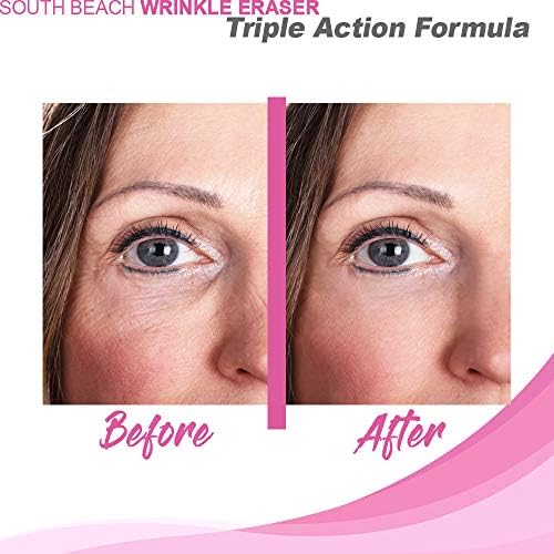 South Beach Salon Strength Anti-Aging Wrinkle Cream – Neck Firming & Skin Tightening Formula with Hydrating Care for Fine Lines, Sun-Exposed Areas & Mature Skin, 50ml