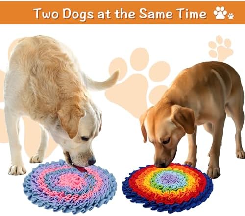2 Pcs Snuffle Mat for Dogs, Pet Slow Feeding Mats
