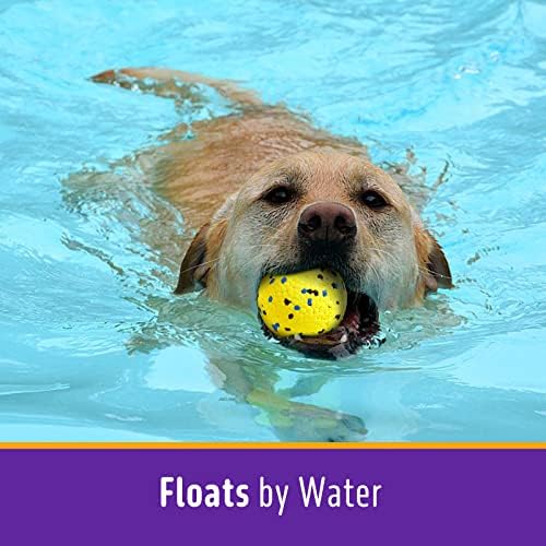 Kimee Dog Balls Tennis Balls Dog Toys for Aggressive Chewers Floating Balls