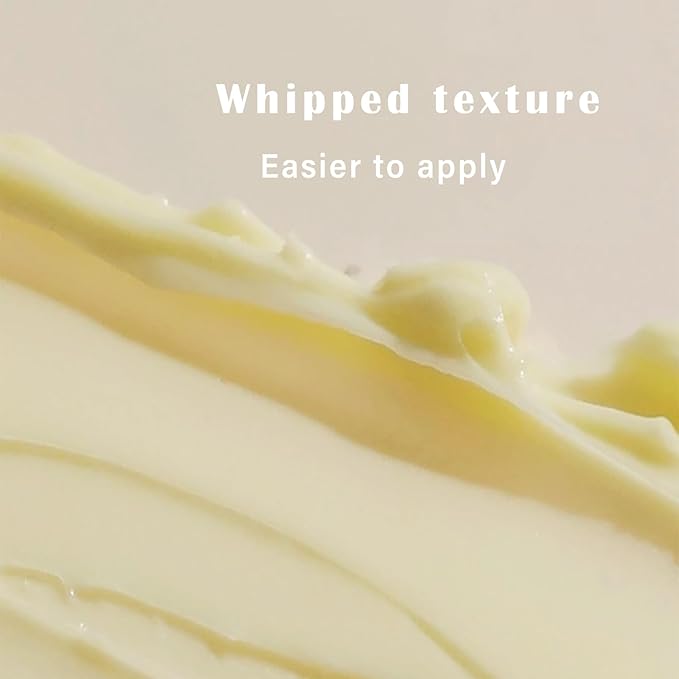 Whipped Tallow Balm with Grass-Fed Beef Tallow, Raw Honey for Face, Body, Hands, Organic Unscented Moisturizing Healing Skin Cream