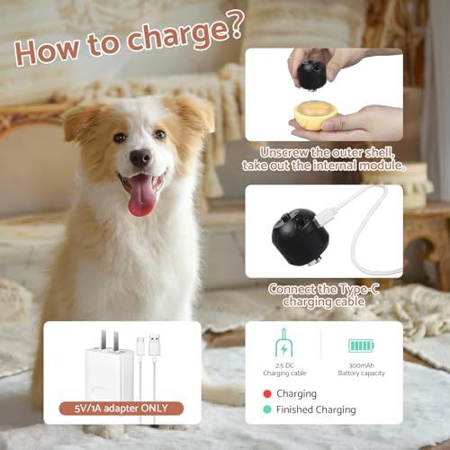 [2026 Latest Smart Dog Balls, Interactive Dog Toys, 4 Movement Modes, Durable TPU Material, Motion Activated Automatic Moving Rolling Ball for Small/Medium/Large Dogs