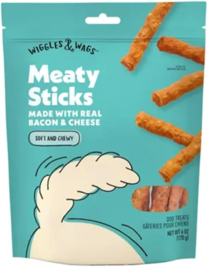 Soft Chews Bacon & Cheese Sticks 2-Pack