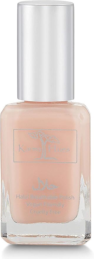 Karma Naturals Certified Halal Nail Polish - Breathable & Water Permeable, Wudu Friendly (Fawzia)