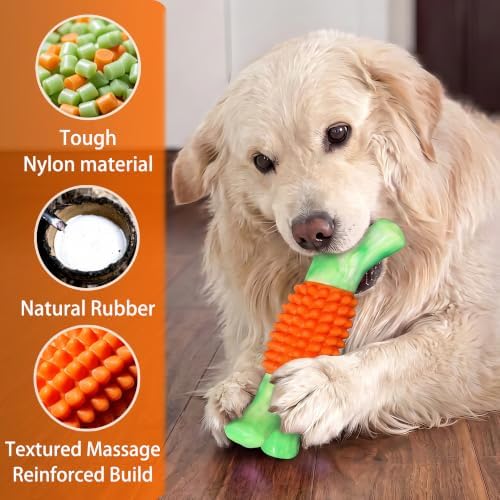 Dog Toys for Aggressive Chewers, Tough Stick Chew Bone