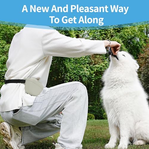 AUDWUD Magnetic Dog Treat Pouch with Adjustable Belt for All Waist Sizes
