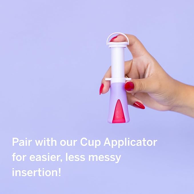 Pixie Soft Menstrual Cup - Ranked 1 for Most Comfortable Reusable Period Cup - Buy One We Give One - Includes Ebook Guide, Cleaning Wipes, Lube, & Storage Bag - Tampon and Pad Alternative