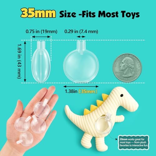 Squeakers for Dog Toys - 24pcs 35mm Replacement Dog Toy Squeakers