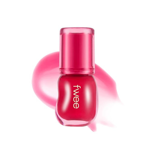 fwee 3D Voluming Gloss 30% (Sheer) | Candy 30% l High Shine, Non-Sticky Lip Gloss for Makeup | Long-Lasting, Moisturizing Gel Formula | 30%, 70% Pigment Options | 5.3g