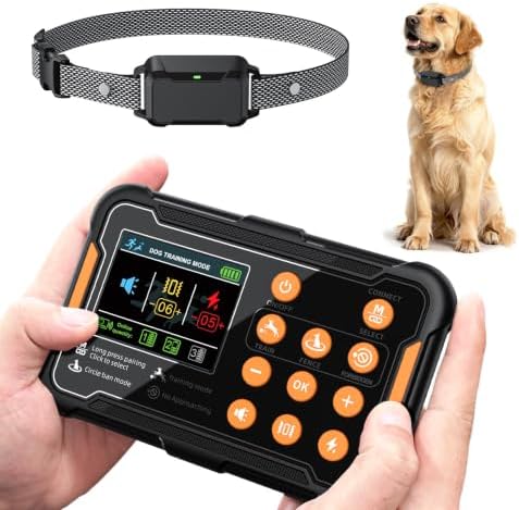 Wireless Dog Fence System, Smart Dual Alerts Invisible Fence for Dog