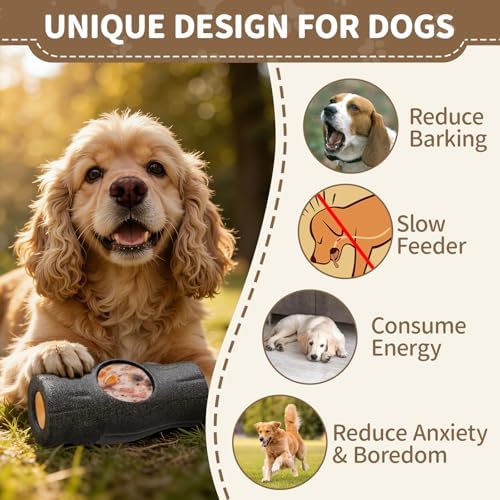Dog Toys for Aggressive Chewers, Frozen Treat Holder Interactive Chew Toy