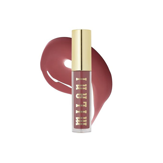 Milani Lip Gloss, Keep It Full Nourishing Lip Plumper with Hyaluronic Acid & Peptides for Soft, Fuller-Looking Lips (0.13 Fl. Oz.) Rosewood