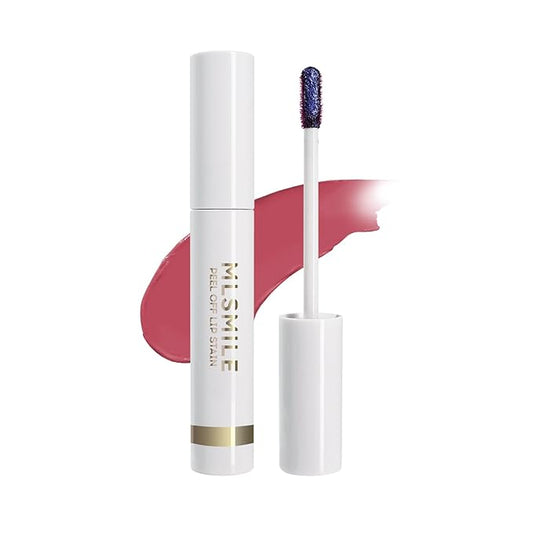 Lip Stain Peel Off， High Pigment Matte Lip Color,All-Day Vibrant Kiss-Proof Lip Stain, Long Lasting Waterproof Lip Tint for Women