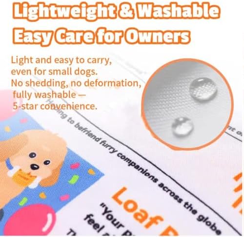 Newspaper Dog Toy Tear-Resistant Washable Interactive