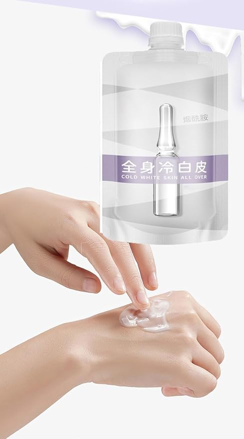 Skin 𝐖𝐡𝐢𝐭𝐞𝐧𝐢𝐧𝐠 Body Lotion-Japanese 𝐖𝐡𝐢𝐭𝐞𝐧𝐢𝐧𝐠 Cream, Cold White Skin All Over Cream, Cold White All Over Lotion the Body, Long Lasting Hydration