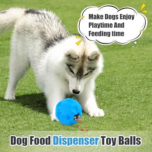 Rubber Treat Dispensing Cognitive Dog Toys for Aggressive Chewers Breed | Enrichment Toys for Large Dogs, Super Chewer Cognitive Dog Toys to Keep Them Busy, Treat Toy, Dog Puzzles for Large Dogs