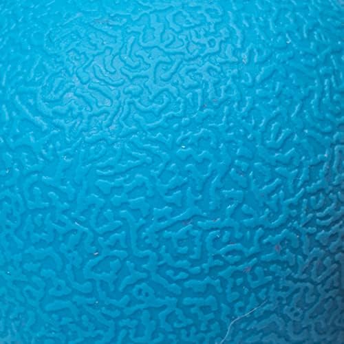 Amazon Basics Interactive Bouncy Durable Rubber Dog Toy Balls, 2.5 inch, Blue, Orange, Pack of 3