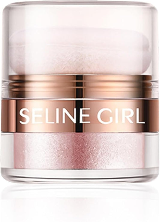 Body Glitter Powder, Face Shimmer Sparkle, Highlight Powder, Multi-Use Body Glitter for Women, Magic Glow Shimmer for Body Face Eyes Makeup #pink