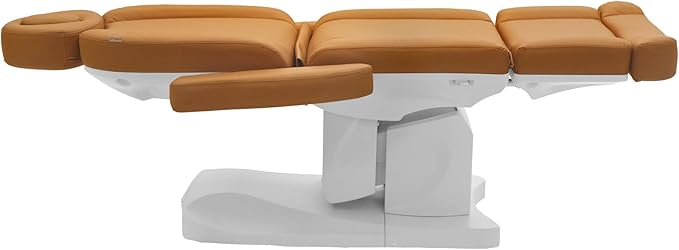 SKINACT Bellage Electric Treatment Table (Chair) 4 Electric Adjustable Motors (Camel)