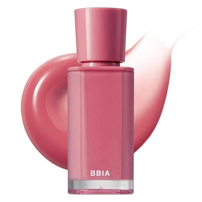BBIA Glow Tint – Lip Plumping Volumizing Glossy & Glowy Lip Stain Naturally Moisturizing Comfortable Texture Lightweight Long-Lasting Vivid Color Non-Sticky Korean Makeup (28 CHILLING, Pack of 1)