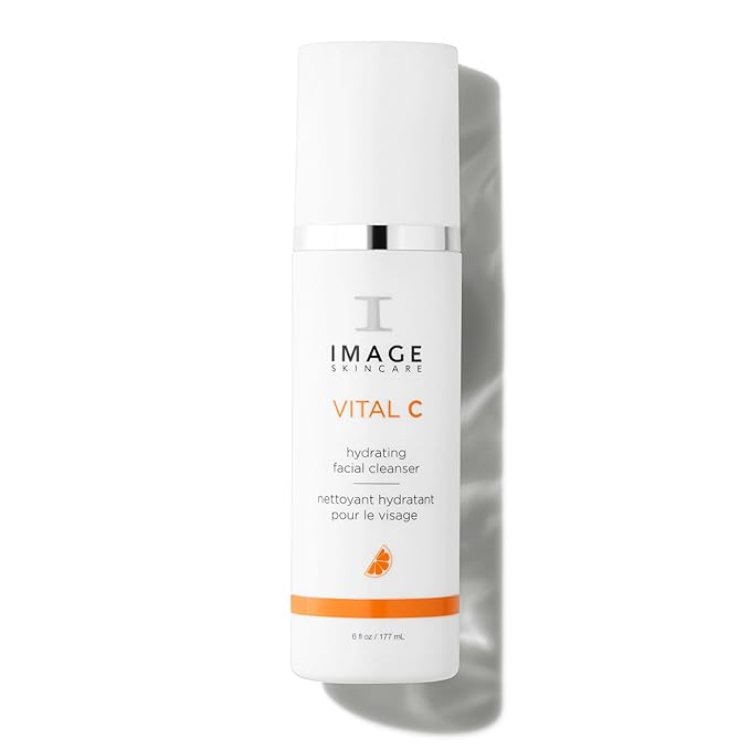 IMAGE Skincare, VITAL C Hydrating Facial Cleanser, Gentle Face Wash with Vitamin C, E and A, 6 fl oz