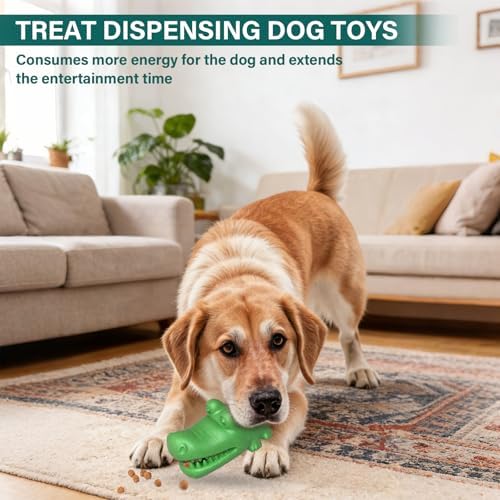 Treat Dispensing Dog Toys for Medium & Large Dogs