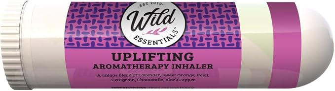 Wild Essentials Concentration 6 Aromatherapy Nasal Inhaler Multi Pack Made with 100% Natural, Therapeutic Grade Essential Oils to Help You Keep Alert, Focused and Determined