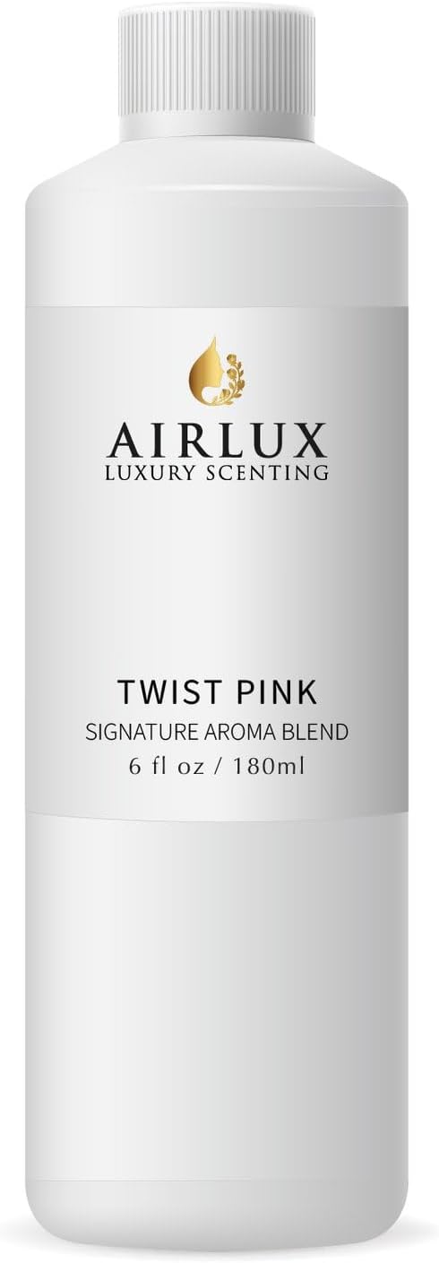Signature Aroma Oil No. 285 Twist Pink – Green Notes, Pink Grapefruit, Iris – Aroma Oil for Cold Air & Waterless Diffusers and DIY Crafts – 180 mL, 6.1 fl oz Eco Refill Bottle