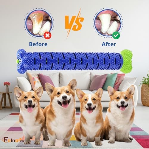 Interactive Dog Chewbrush Toothbrush Dental Care & Teeth Cleaning Chew Toy