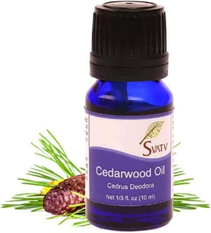 Cedarwood Essential Oil Therapeutic Grade Aromatherapy Oils Fragrance Oil for Diffuser Yoga Massage & DIY Personal Care 10 ml