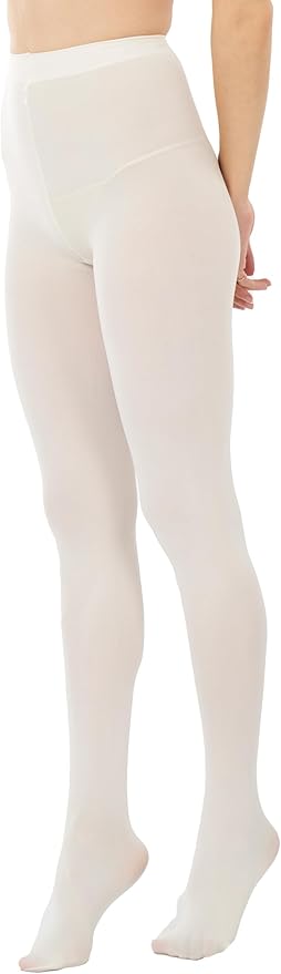 CozyWow Women's 80D Soft Opaque Tights, High Waist Solid Color Womens Tights with 30+ Colors
