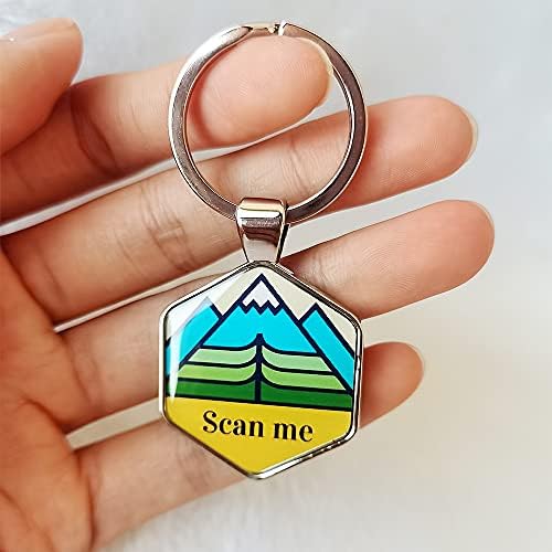 Smart Dog ID Tags, Personalized Pet ID Tags with QR Code, Free Online & Scan QR Receive Instant Location Alert Email