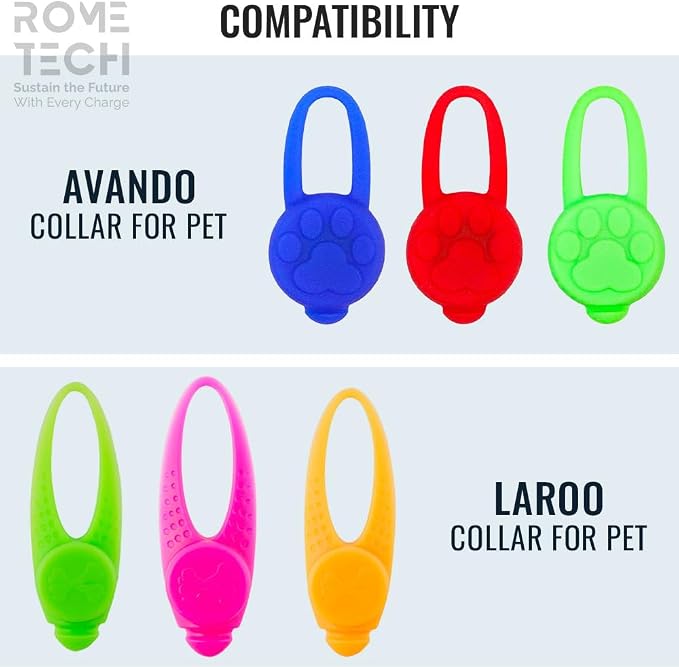 CR2032 Pet Collar light Battery Compatible with LAROO Dog Lights - 1-PACK