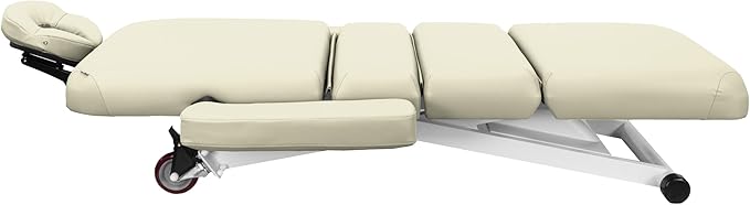 SKINACT Cleo Electric Spa Treatment Table, Facial Massage Bed ADA Compliant (Beige)