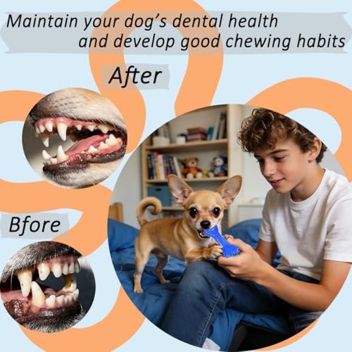 20 Pack Puppy Teething Chew Toys for Small Dogs, Bulk Dog Toys for Puppies