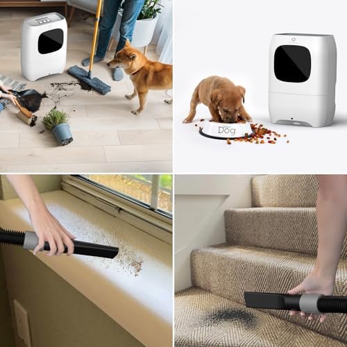 AIRTHEREAL T1 Touchless Vacuum Automatic Dustpan, Auto Sensor, 20Kpa 1500W