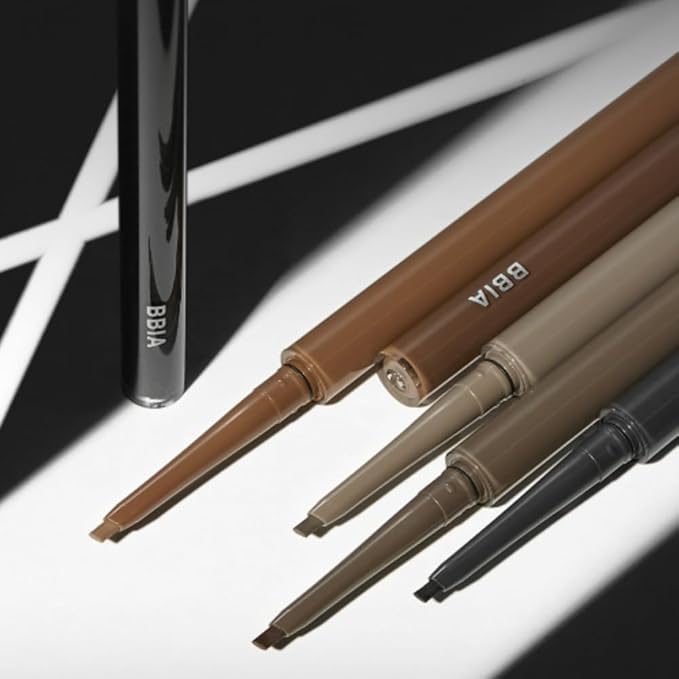BBIA Last Auto Gel Eyeliner SLIM 5 Colors – Ultra-Fine Waterproof Mechanical Gel Eye Liner Pencil Smudge-Proof Easy Drawing Smooth Gliding Texture Vegan Korean Eye Makeup (S4 CHOCOLAT BONBON SLIM R)