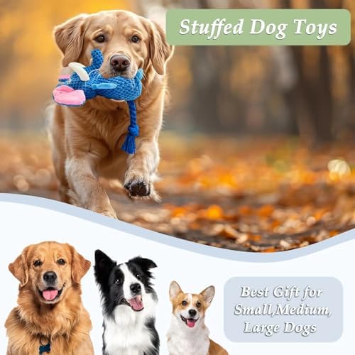 Twilight Pup Pink Elephant Snuffle Plush Squeaky Dog Toy with Crinkle Sound | Treat Dispensing | Chew-Resistant Toy for Puppy Teething & Tug of War | for Light & Moderate Chewers | Interactive Play!