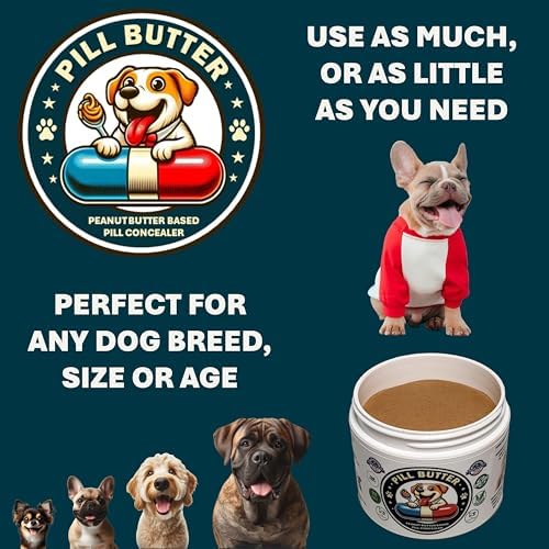 Peanut Butter Dog Pill Wrap - German Shorthaired Pointer Label