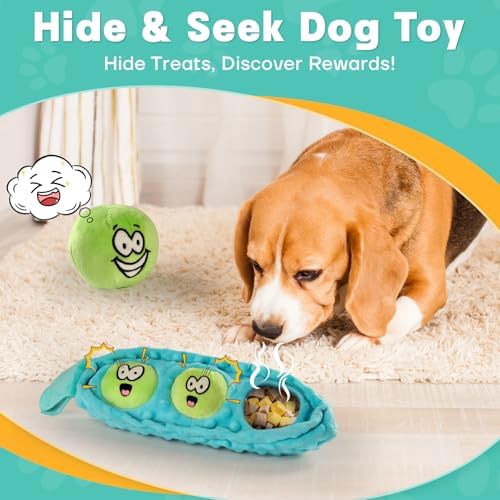 Interactive Hide and Seek Dog Toy for Small Dogs