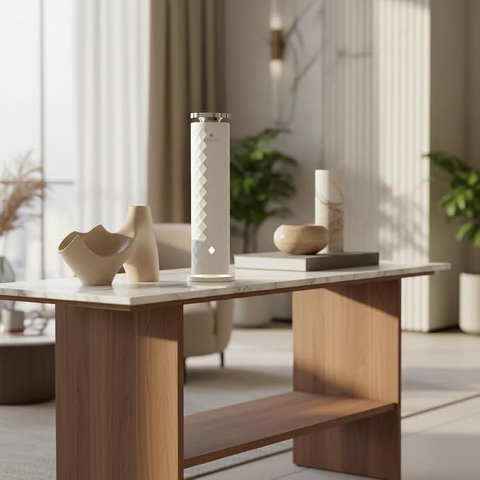 Lunar Classic 300 Smart Cold Air Diffuser,120ml Capacity, 800 Sq Ft Coverage, Ambient Light, Ultra-Quiet Operation (White)