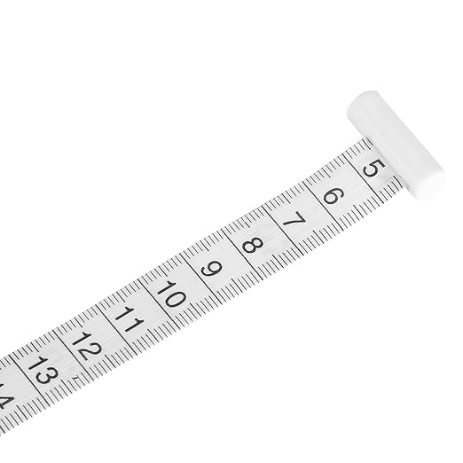EVGATSAUTO Retractable Body Tape Measure 150cm 60in Accurate Fitness Measuring Ruler for Body Chest Waist Hip Arm with Snug Fit Auto Lock