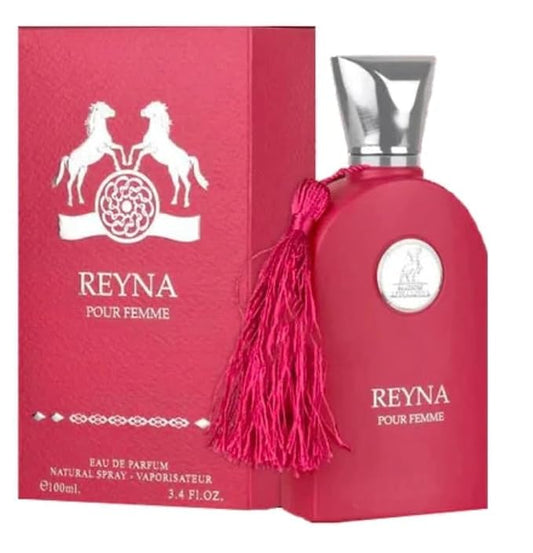 Maison Alhambra Reyna Pour Femme Eau de Parfum for Women – 100ml / 3.4 Fl Oz Natural Spray – Long Lasting Feminine Fragrance