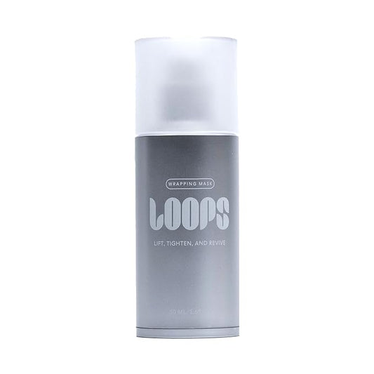 LOOPS Collagen Wrapping Mask - Lifts and Firms Skin for a Smoother Look - Peel Off Collagen Face Masks - Skin Tightening Facial Mask for Anti-aging, Moisturizing, Replenishing Overnight Face Mask