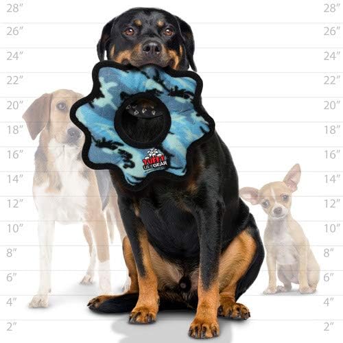 TUFFY® 2 Pack Ultimate Gear Ring Ultra Durable Plush Dog Toy