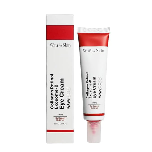 Exosome-B Eye Cream with Collagen & Retinol - Firming and Wrinkle-Smoothing Eye Treatment - Korean Skincare, 30ml / 1.01 fl. oz.