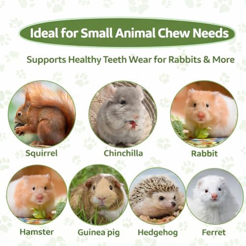 Sukh 320g Sweet Bamboo Chew Sticks - Natural Rabbit & Chinchilla Chew Toys