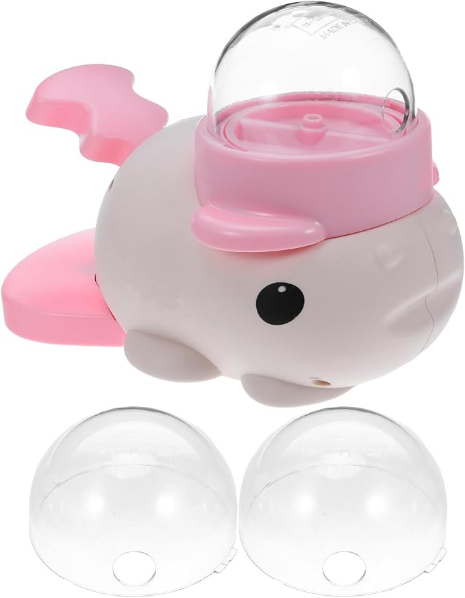 DOITOOL Dog Treat Dispenser Automatic Feeding Interactive Whale Shaped Slow Feeder with Precise Portion Control and Sturdy Abs Material Training and Home Use