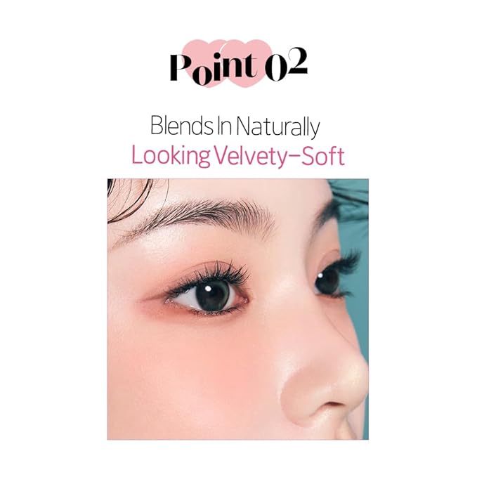 ETUDE Heart Pop Duo Blush, Soft Glow Cheek Colors, Natural Highlight & Glossy Finish, Lightweight Dual-Tone Formula, Korean Makeup Artist Collab, Compact 0.2 oz – Enviflash